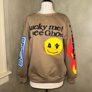 Lucky Me I See Ghosts Crewneck Sweater